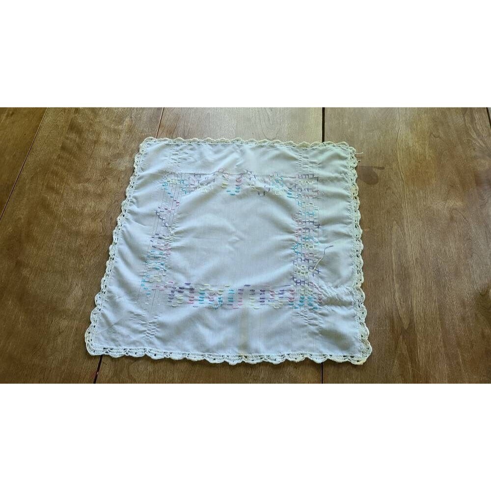 Embroidered Table Topper - Picture 4 of 10
